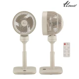 Product Image of the 한일 아기바람 스퀘어 에어 서큘레이터 10인치 BLDC모터 저소음 3D회전 12단 리모컨, CF-10R(웜그레이)