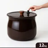 TOP7 쌀통 추천 추천 모델 [12L대용량] 디앤빌 황토 무쇠 진공 항아리 쌀통
