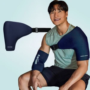 TOP7 어깨가 뻐근해서 팔 들기 불편한 사람 어깨 냉온찜질팩 추천 추천 모델 셀버린 크라이오써모 젤 어깨밴드, 네이비, 1개