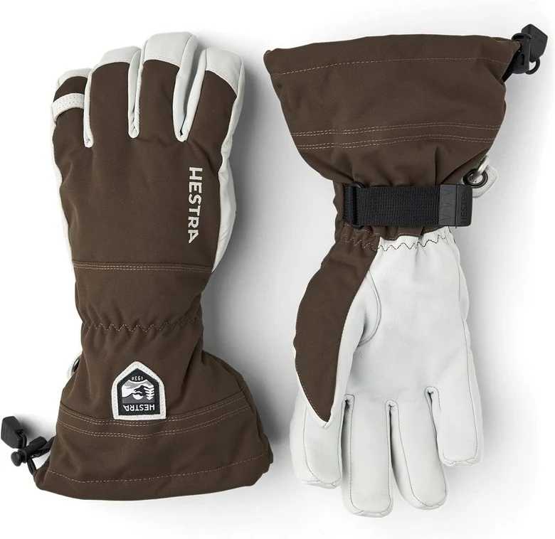 헤스트라 Army Leather Heli Ski 5-Finger 장갑
