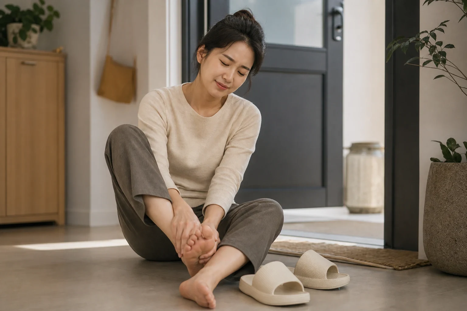 TOP6 발바닥 아픈 사람 슬리퍼 추천 대표 이미지