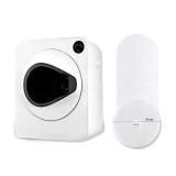 TOP7 소형 의류건조기 추천 추천 모델 [오아 스마트 미니건조기 OET-001WH - HCF 호환용 원형필터 10개] 미니건조기 호환용 원형필터 10개