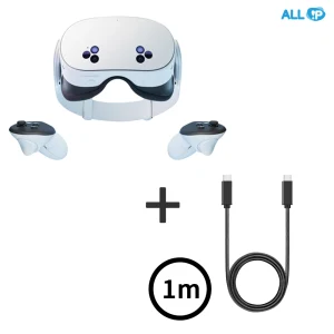 TOP7 독립형 VR 헤드셋 추천 추천 모델 메타 퀘스트 3S meta quest 3s 256GB+ USB3.2 Gen2 C to C타입 20Gbps 100W 고속충전 PD 케이블 1m