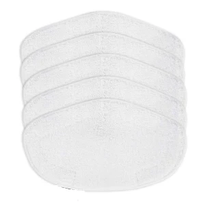 TOP7 바닥용 스팀청소기 추천 추천 모델 5 개 PCS 마이크로 화이버 세척 가능한 걸레 패드, Polti Kit Vaporetto Steam Mop 용 교체 걸레 부품