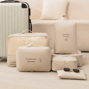 TOP7 여행용 정리 파우치 추천 추천 모델 스피덱스 여행용 파우치 6개 여행파우치 세트 고급형 원단 여행용 옷 파우치 캐리어 정리 파우치 세트 트래블파우치 여행용 옷 압축파우치 정리백 분리 보관 파우치