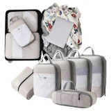 TOP7 여행용 정리 파우치 추천 추천 모델 트래블라라 메쉬형 압축파우치 6종 세트