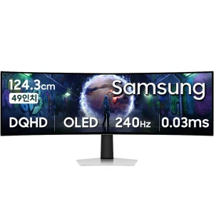 TOP7 울트라와이드 모니터 추천 추천 모델 삼성전자 오디세이 OLED G9 S49DG930
