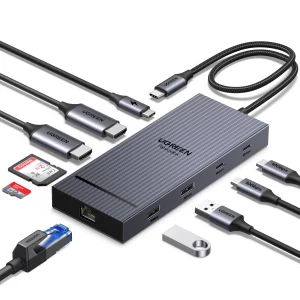 Product Image of the UGREEN Revodok Pro 10포트 USB-C 멀티허브 CM886