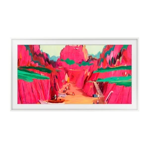 TOP7 월페이퍼 OLED TV 추천 추천 모델 50만P 25년 삼성 프레임TV The Frame Pro(214cm) 플렛 베젤포함 / KQ85LSF03