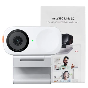 Product Image of the 인스타360 Link 2 / Link 2C AI 4K 웹캠, 화이트, Insta360 Link 2C