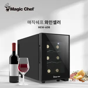 TOP9 와인냉장고 추천 추천 모델 매직쉐프 6병 와인냉장고 MEW-6DB (본사)