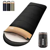 TOP10 겨울 침낭 추천 추천 모델 AIFLYCY 겨울용 방한 머미형 아웃도어 캠핑 침낭 210 x 82cm 2200g, 1개, 블랙