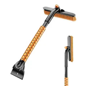 TOP7 자동차 스노우브러쉬 추천 추천 모델 [30cm 와이드 브러쉬] 폴라스윙 차량용 성에제거기 스크래퍼 눈제거, 1개