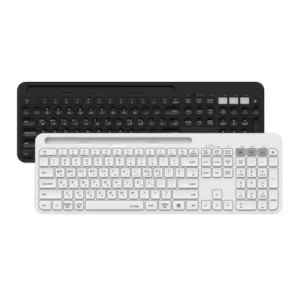 TOP7 멀티페어링 무선 키보드 추천 추천 모델 아이노트 K608RB 멀티페어링 무선 블루투스 무선 키보드 키스킨 포함 블랙