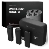 TOP7 스마트폰 무선 마이크 추천 브이로그·인터뷰·숏폼 촬영용 비교 추천 모델 마타스튜디오 스마트폰 무선 마이크 유튜브 방송용 와이어리스1, DUAL-C, 단일색상