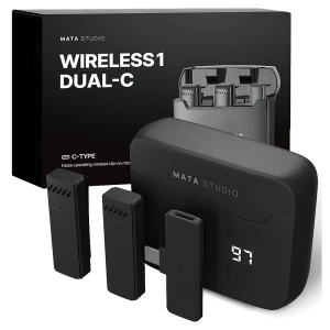 TOP7 스마트폰 무선 마이크 추천 브이로그·인터뷰·숏폼 촬영용 비교 추천 모델 마타스튜디오 스마트폰 무선 마이크 유튜브 방송용 와이어리스1, DUAL-C, 단일색상