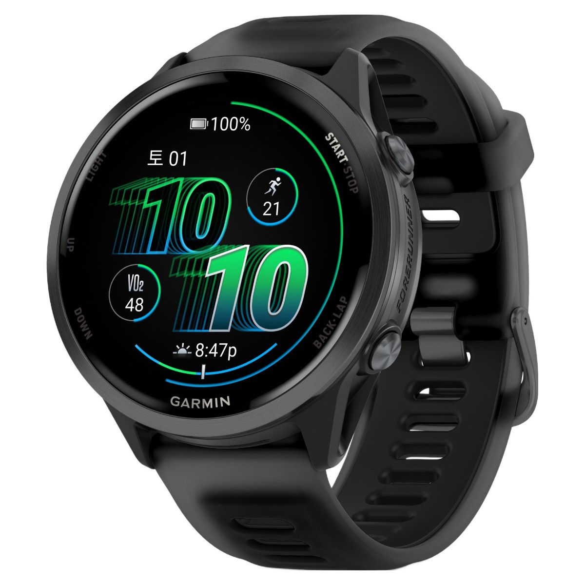 가민 포러너 570 47mm 러닝 GPS 스마트워치 상품 이미지
